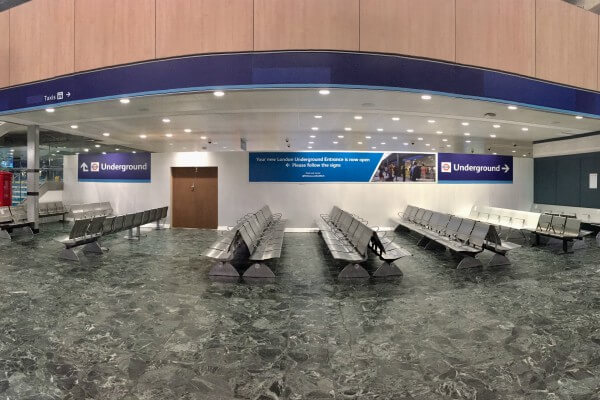 Living Magazines New passenger seating area at Euston