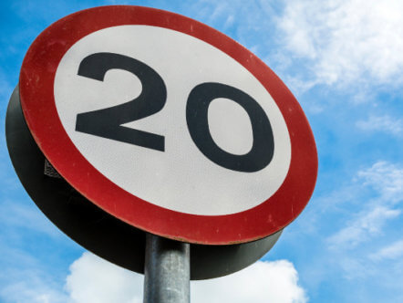 Living Magazines 20mph speed limit low speed streets