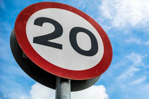 Living Magazines 20mph speed limit low speed streets
