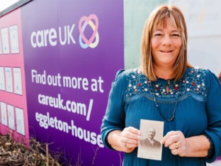 Alison Wright, winner of Traing care home naming competition