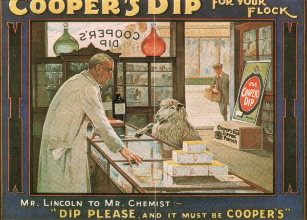 An early advert for Cooper_s Dip