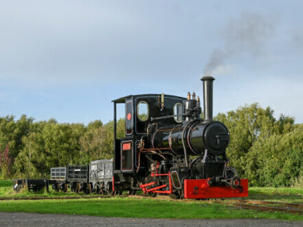Andrew Barclay from The Statfold Barn Railway Photo Joey Evans