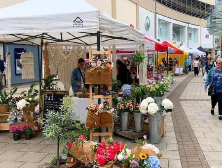 Artisan market at Riverside Shopping Centre Hemel Hempstead