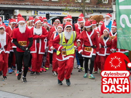 Living Magazines Aylesbury Santa Dash