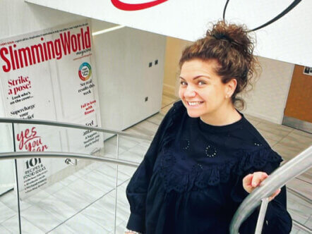 Becky at the Slimming World Academy