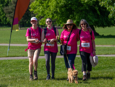 Living Magazines Breat Cancer Now Pink Ribbon Walk Blenheim