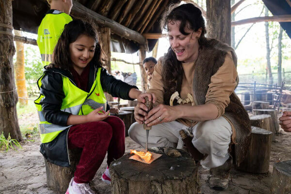 COAM School Trip Stone Age School Workshop KS2 KS1 Bucks