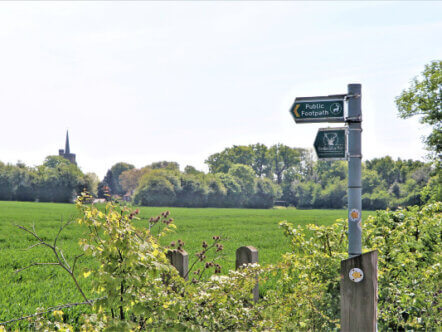 CPRE Walks In National Walking Month