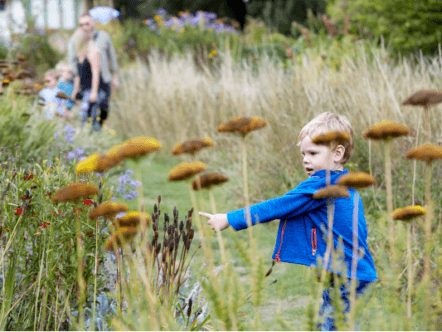 Living Magazines Children enjoying Shaws Corner (c) Arnhel de Serra