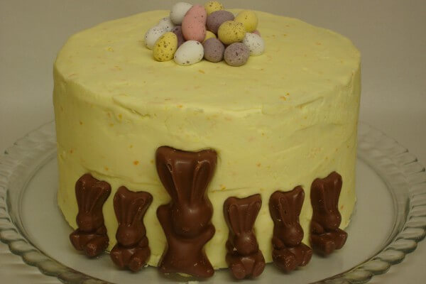 Living Magazines Chocolate orange Easter cake Recipe