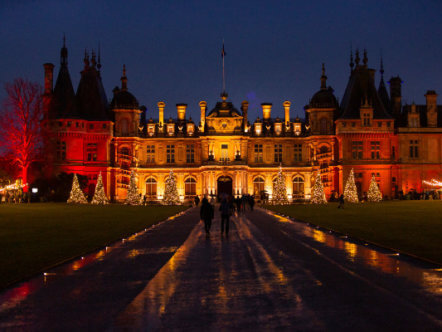 Living Magazines Christmas at Waddesdon, Manor Illuminations © Waddesdon, A Rothschild House & Gardens