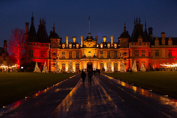 Living Magazines Christmas at Waddesdon, Manor Illuminations © Waddesdon, A Rothschild House & Gardens