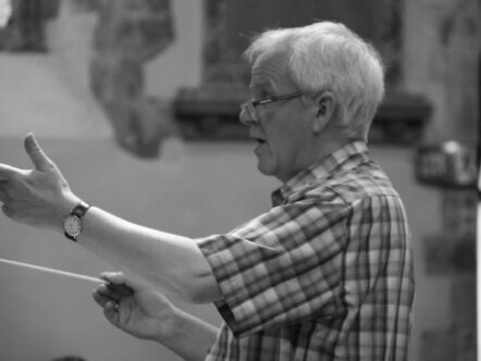 Colin Stevens Tring Choral Society conductor