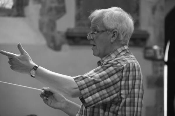 Colin Stevens Tring Choral Society conductor