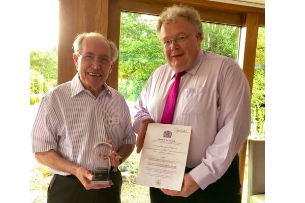 Living Magazines Community Action Dacorum QAVS award