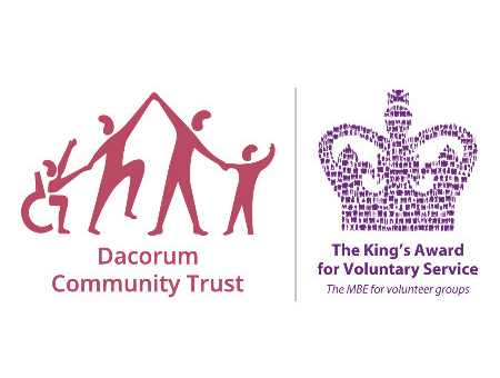 Dacorum Community Trust King's Award for Voluntary Service Logo