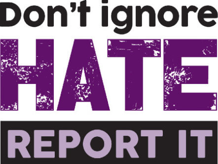 Living Magazines DECIDED Hate Crime LOGO