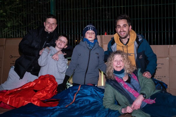 DENS Sponsored Sleepout