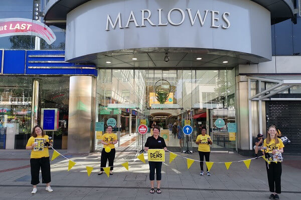 Living Magazines DENS team at Marlowes