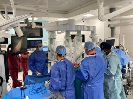 DV5 robot at Watford General