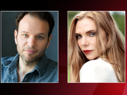 David Sturzaker and Samantha Womack