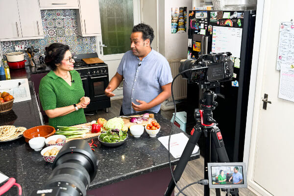 Diabetes Video Monir Ali behind the scenes