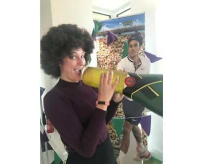 Living Magazines Emma Regus Wimbledon photo comp winner