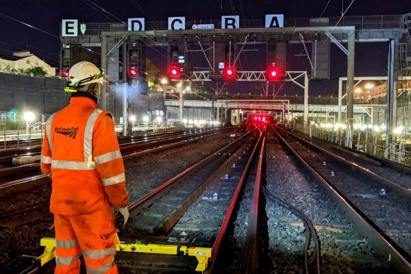 Living Magazines Euston track work