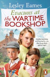 Evacuees at the Wartime Bookshop cover