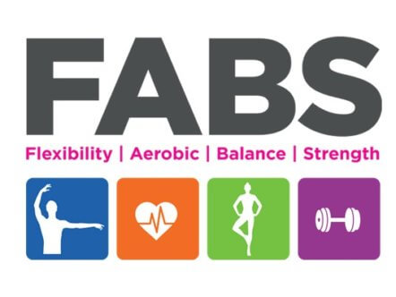 Living Magazines FABS Over 60s fitness class