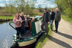 Family on the Canal