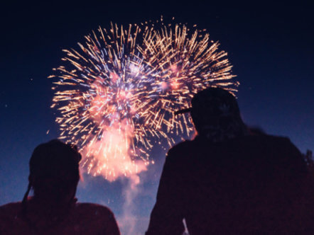 Living Magazines Firework display