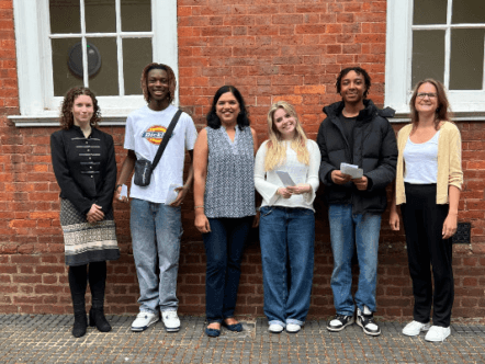 Living Magazines Tring Park GCSE Results Day