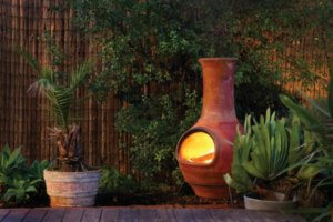 Living Magazines Outdoor Mexican Fireplace