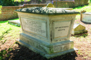 Living Magazines Grave of Anne Hewson