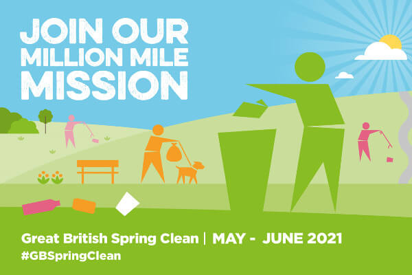Living Magazines Great British Spring Clean litter pick 2021