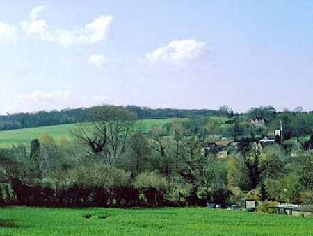 Living Magazines Great Gaddesden from near the start of the walk