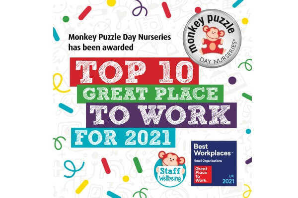 Living Magazines Monkey Puzzle Day Nurseries Great Places To Work
