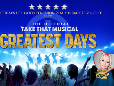 Living Magazines Take That musical Greatest Days starring Jennifer Ellison