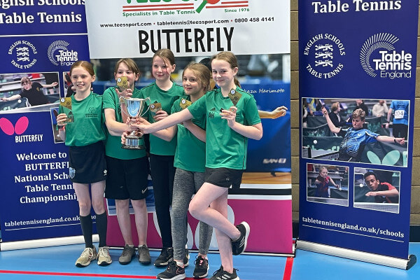 Living Magazines Greenway Butterfly National Table Tennis School Champions