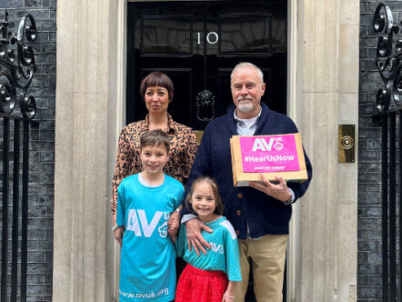 Living Magazines Grimer family at No10