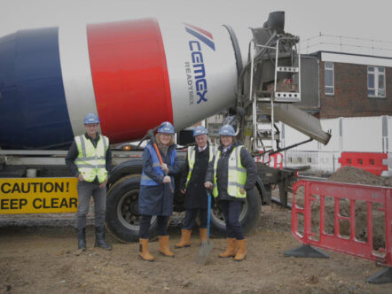 Living Magazines Tring School ground breaking