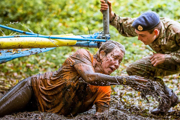 Helping Hand at Mudpack Challenge