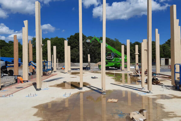 Living Magazines Hemel Hempstead Crematorium timber-frame-construction