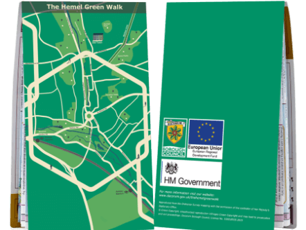 Living Magazines Hemel Walking Map