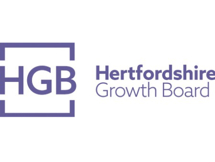 Living Magazines Hertfordshire Growth Board logo