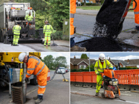Investment in Hertfordshire's Roads Pavements and Cycleways