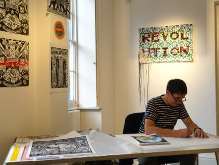 Living Magazines James Fox - Artist in Residence 2017