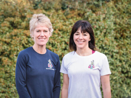 Jog On's Heather Harris and Erica Carter ©Vicki Head