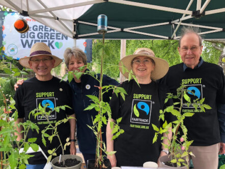 Justice & Peace Members - plant sale